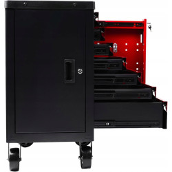 Тележка инструментальная Kraft&Dele KD1078 (Red/Black) Thumb