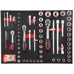 Тележка для инструментов Strend Pro B224 (Black/Red) Thumb