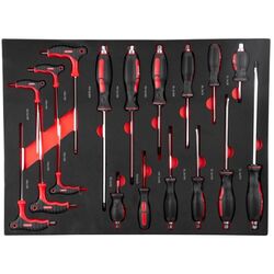 Тележка для инструментов Strend Pro B224 (Black/Red) Thumb