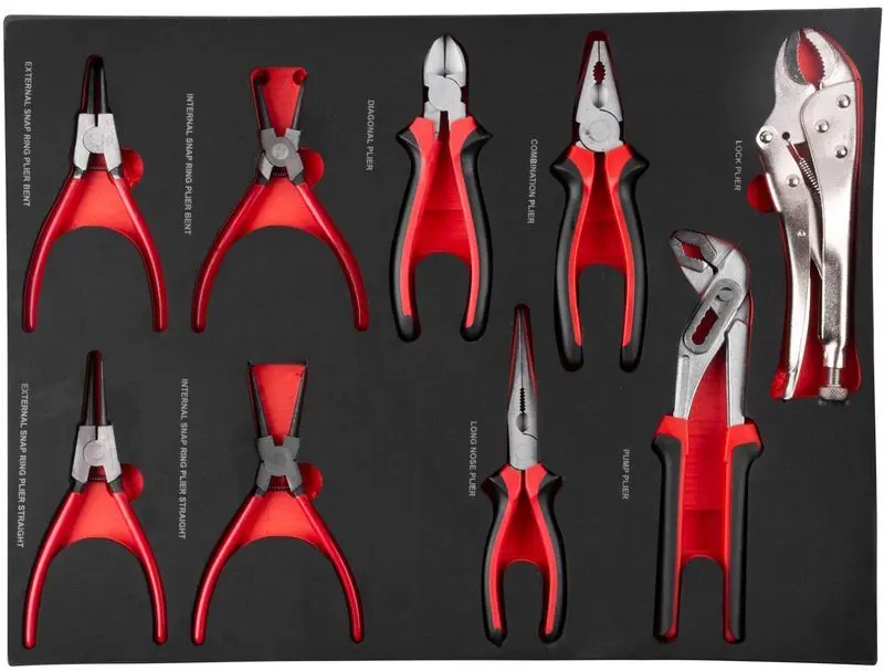 Тележка для инструментов Strend Pro B224 (Black/Red)