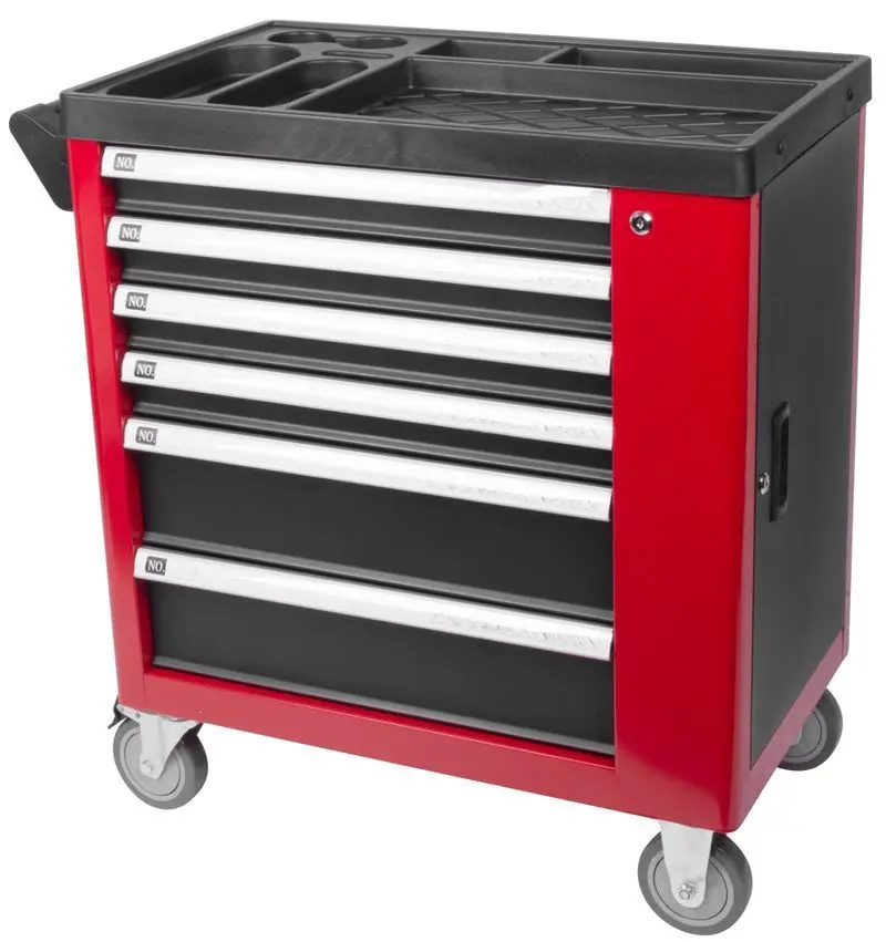 Тележка для инструментов Strend Pro B224 (Black/Red)