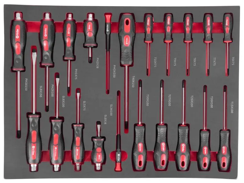 Тележка для инструментов Strend Pro B239 (Black/Red)