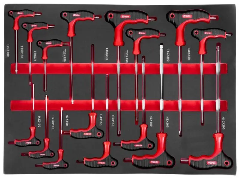 Тележка для инструментов Strend Pro B239 (Black/Red)