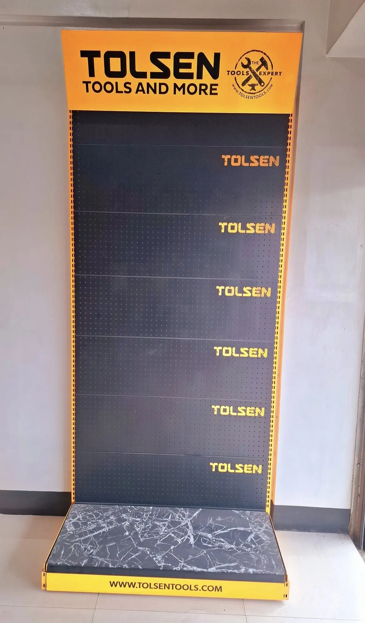 Инструментальный стенд Tolsen 83038 (Yellow/Black)