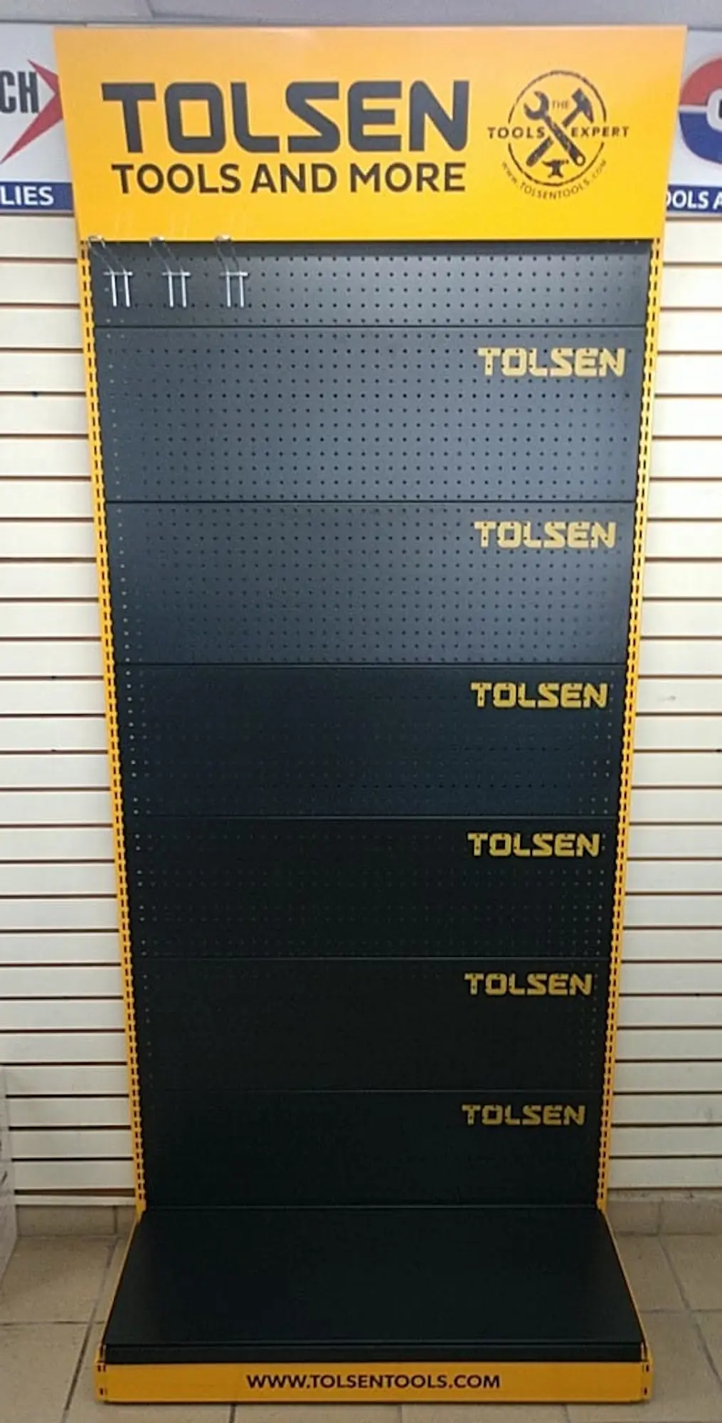 Stend pentru scule Tolsen 83039 (Yellow/Black)