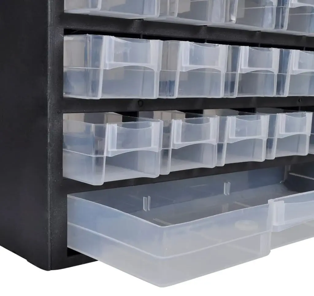 Набор органайзеров для инструментов VidaXL 275657 (Black)