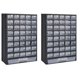 Набор органайзеров для инструментов VidaXL 275657 (Black)