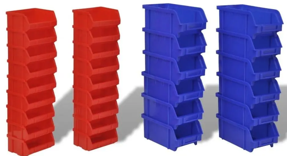 Настенный органайзер VidaXL 140761 (Blue/Red)