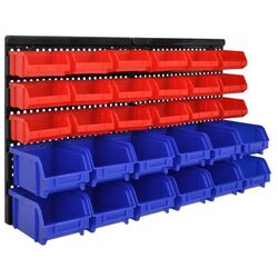 Настенный органайзер VidaXL 140761 (Blue/Red)