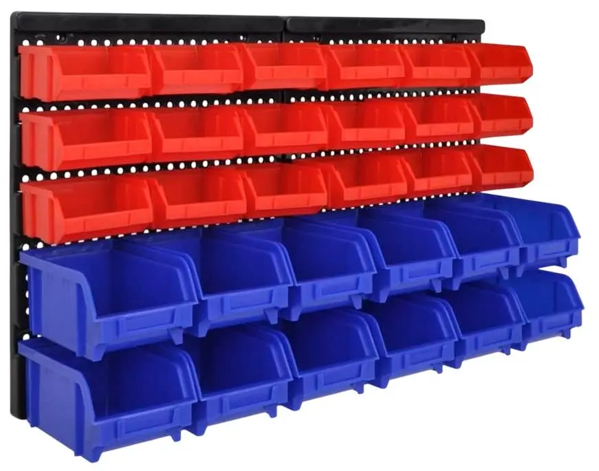 Настенный органайзер VidaXL 140761 (Blue/Red)