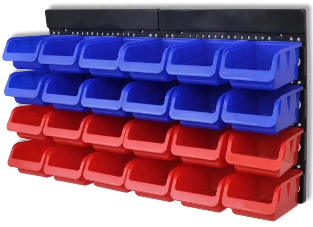 Настенный органайзер VidaXL 141401 (Blue/Red) - 2