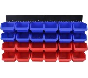 Organizator de perete VidaXL 141401 (Blue/Red)