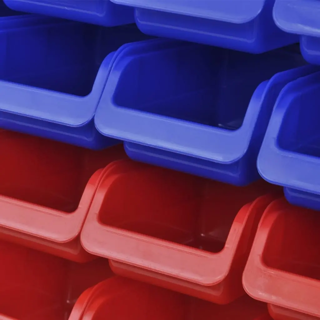 Настенный органайзер VidaXL 141401 (Blue/Red) - 4