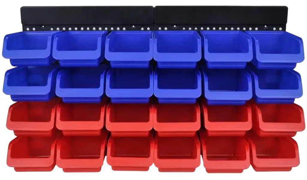 Настенный органайзер VidaXL 141401 (Blue/Red)