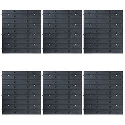 Organizator de perete VidaXL 146282 (Blue/Black) Thumb