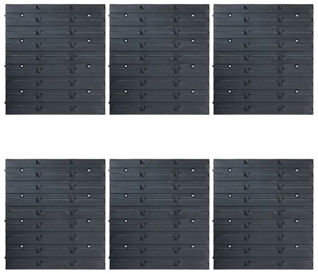 Organizator de perete VidaXL 146282 (Blue/Black)