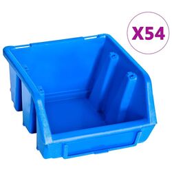 Organizator de perete VidaXL 146282 (Blue/Black) Thumb