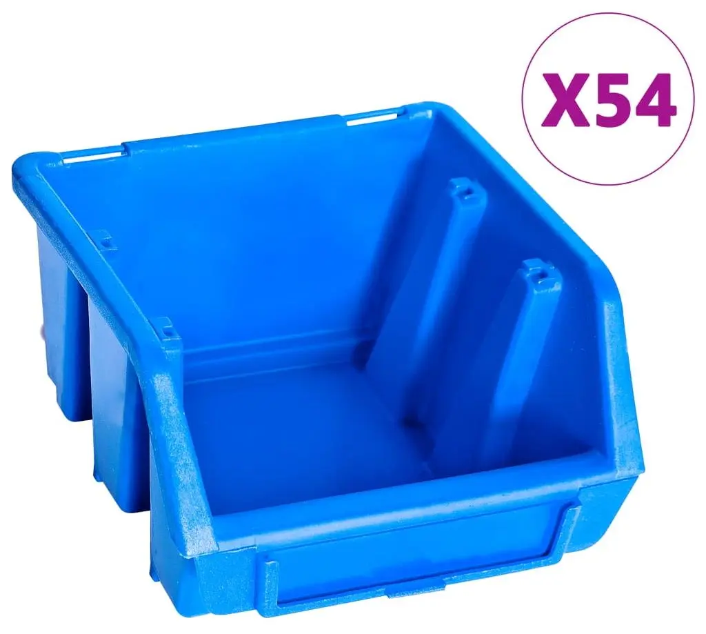 Organizator de perete VidaXL 146282 (Blue/Black)
