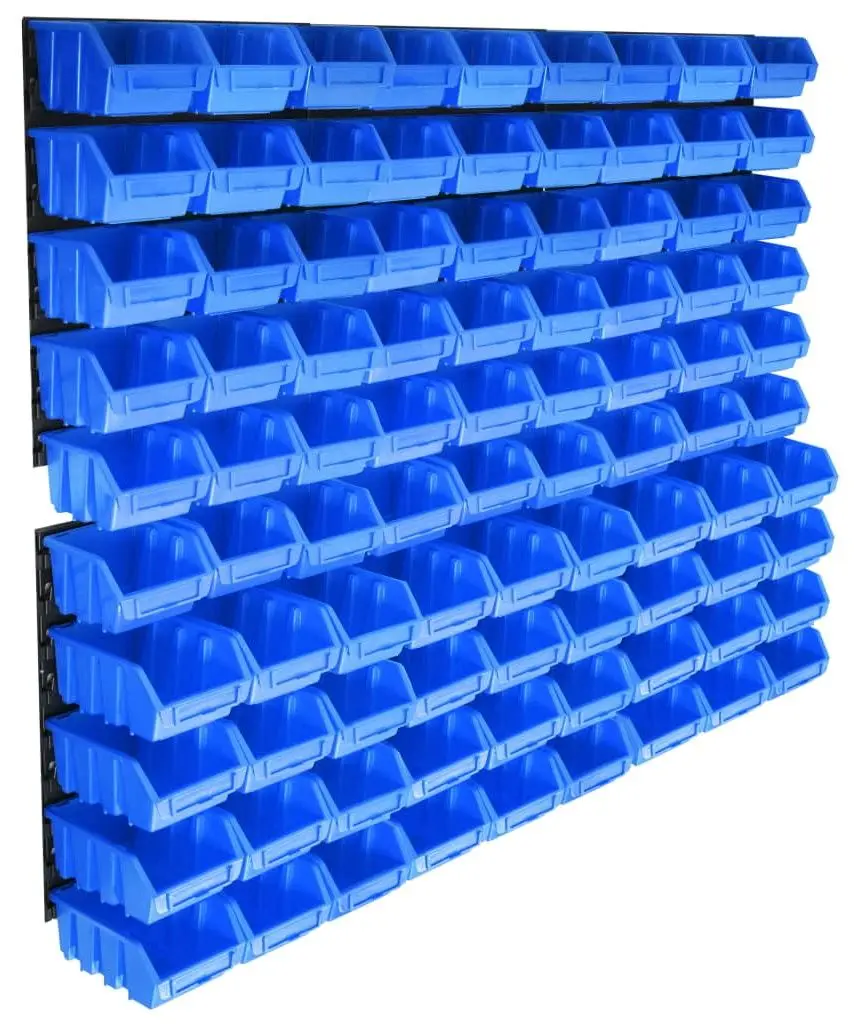 Organizator de perete VidaXL 146282 (Blue/Black)