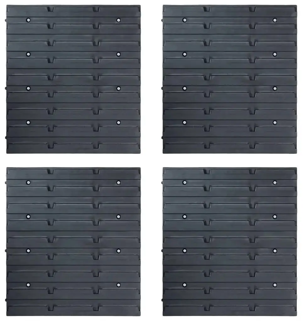 Настенный органайзер VidaXL 146283 (Red/Black)