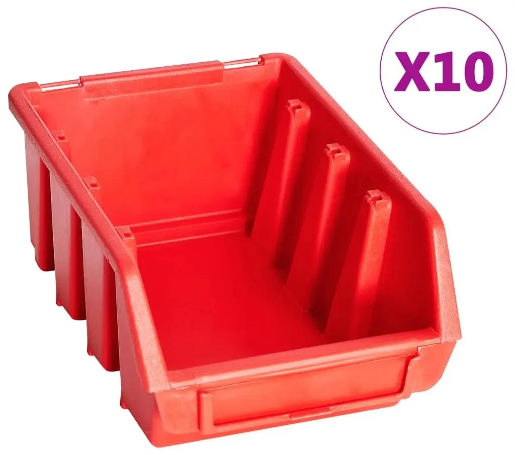 Настенный органайзер VidaXL 146283 (Red/Black)