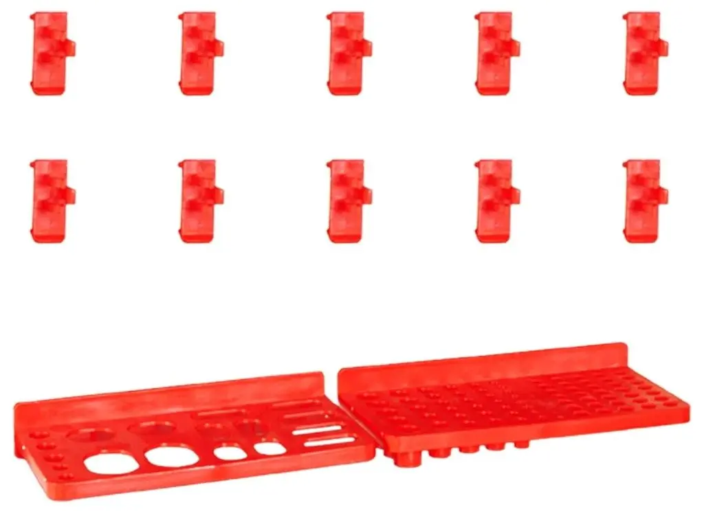 Настенный органайзер VidaXL 146283 (Red/Black)