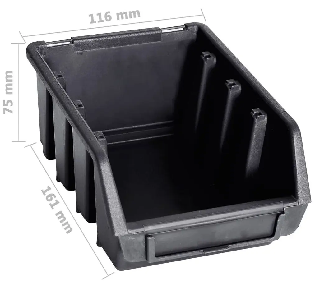 Настенный органайзер VidaXL 146283 (Red/Black)