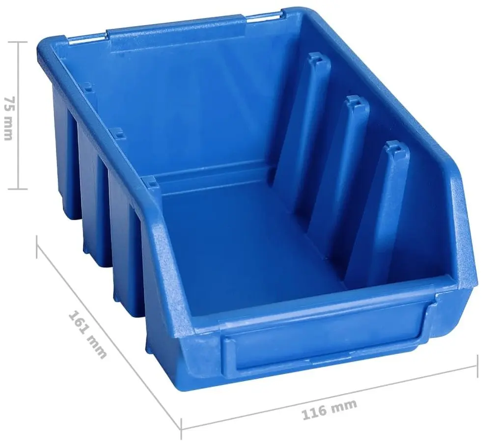 Настенный органайзер VidaXL 150808 (Blue/Black)