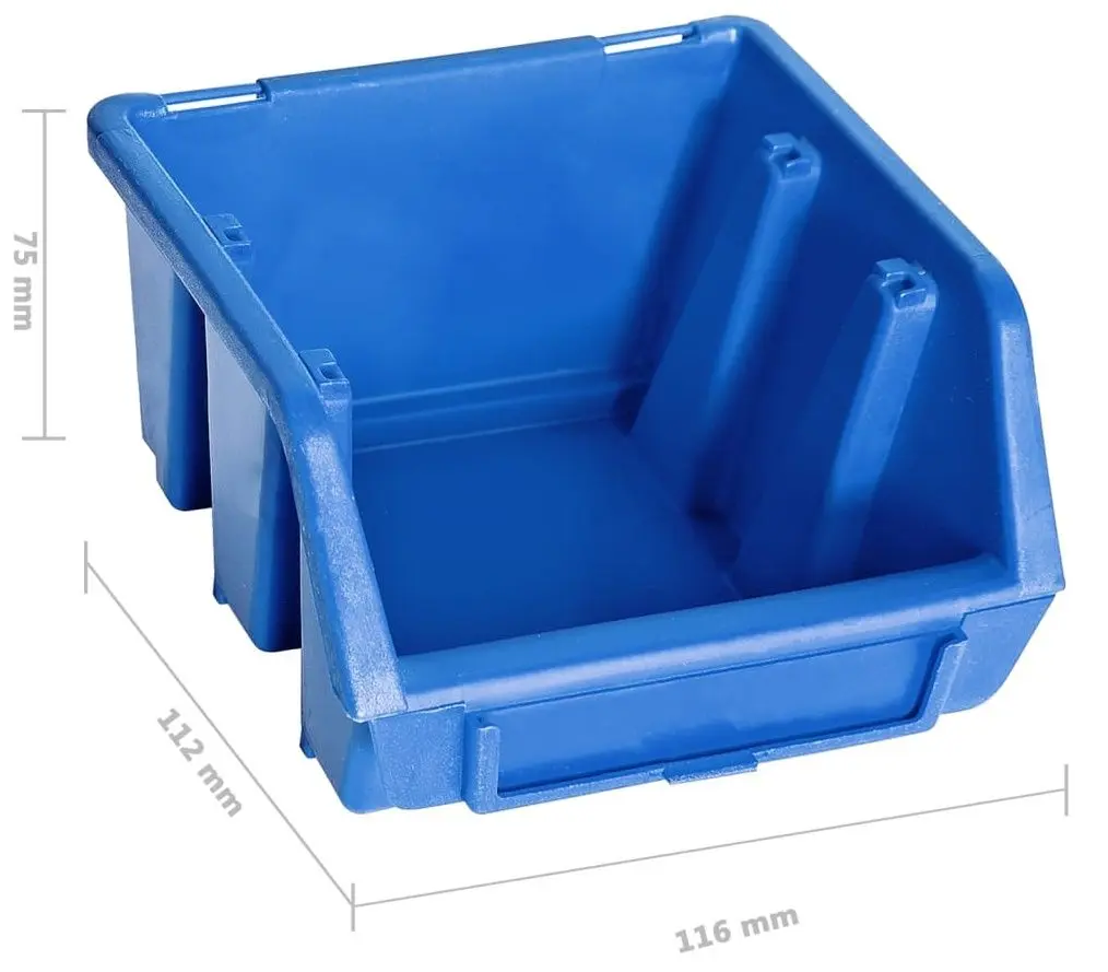 Настенный органайзер VidaXL 150808 (Blue/Black)