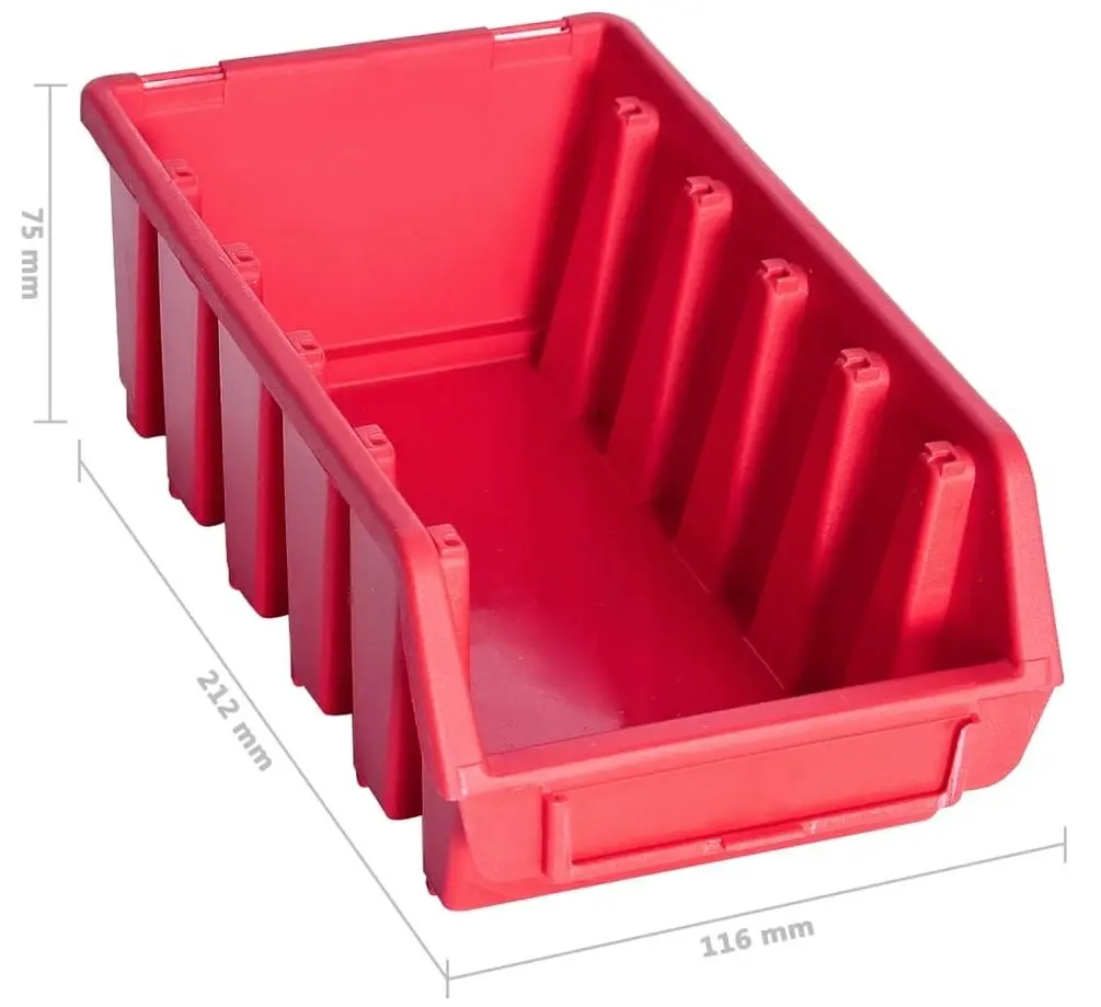 Настенный органайзер VidaXL 150811 (Red/Black)