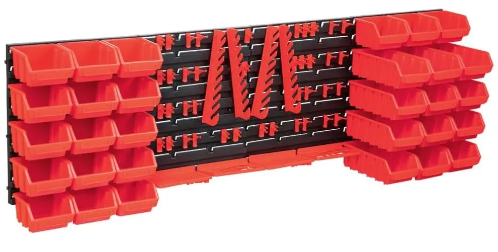 Настенный органайзер VidaXL 150812 (Red/Black)