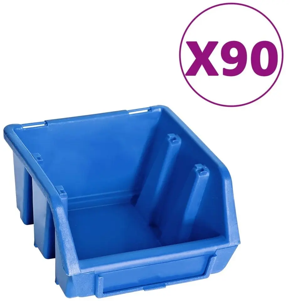 Organizator de perete VidaXL 150816 (Blue/Black)