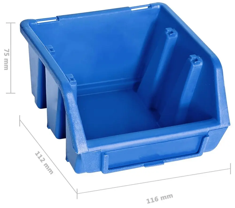 Organizator de perete VidaXL 150816 (Blue/Black)