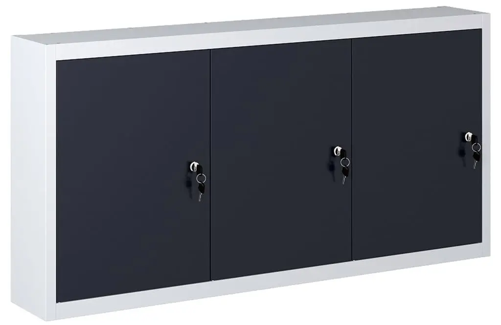 Подвесной шкаф для инструментов VidaXL 145353 (Grey/Black)