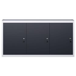 Подвесной шкаф для инструментов VidaXL 145353 (Grey/Black)