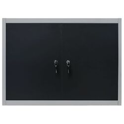 Подвесной шкаф для инструментов VidaXL 145365 (Black/Grey)