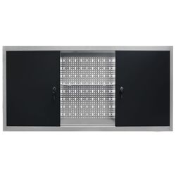 Подвесной шкаф для инструментов VidaXL 145366 (Grey/Black)