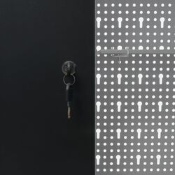 Подвесной шкаф для инструментов VidaXL 145366 (Grey/Black) Thumb