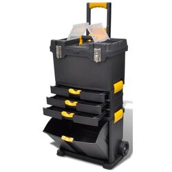 Carucior scule VidaXL 140910 (Black) Thumb