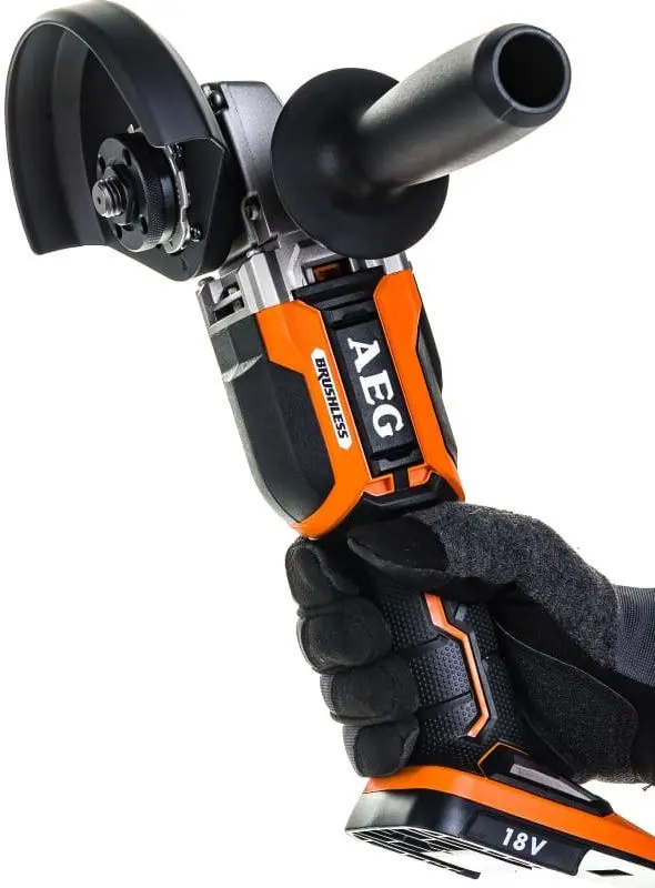 Polizor unghiular cu acumulator AEG BEWS18-125BL-0 4935464414 Solo