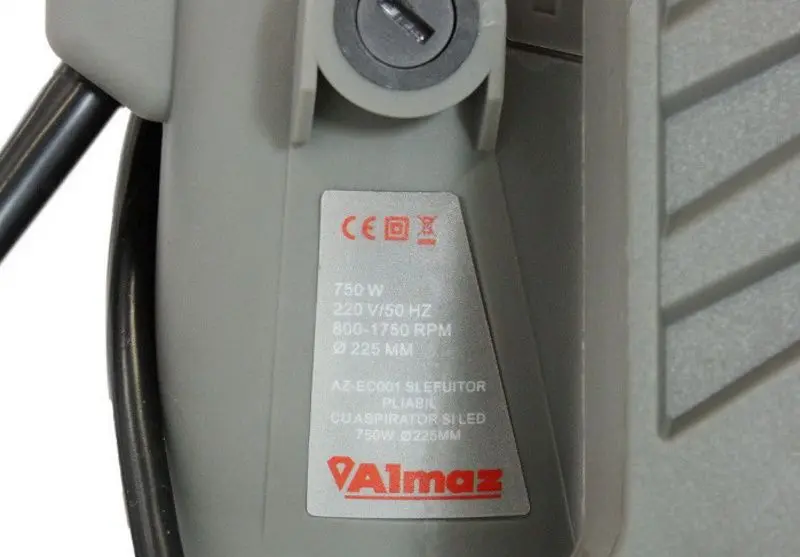 Slefuitor pliabil cu aspirator  Almaz AZ-EC001