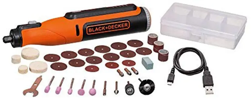 Гравер аккумуляторный Black&Decker BCRT8IK