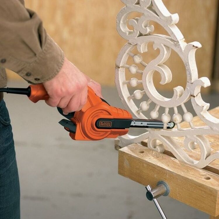 Ленточная шлифовальная машина Black&Decker KA900E