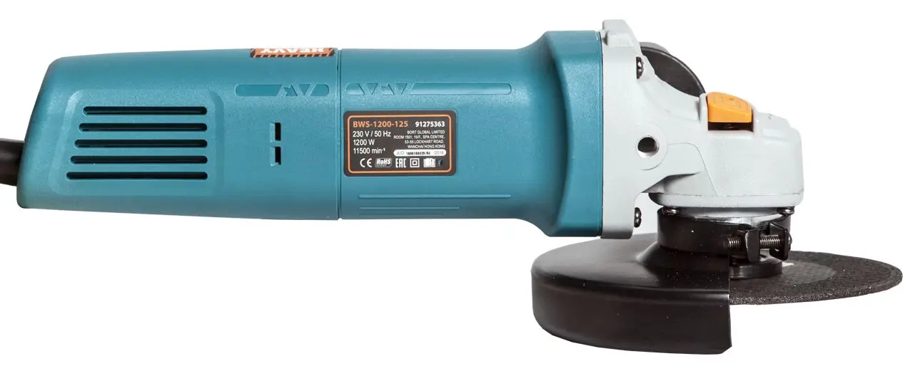 Угловая шлифовальная машина Bort BWS-1200-125 - 2