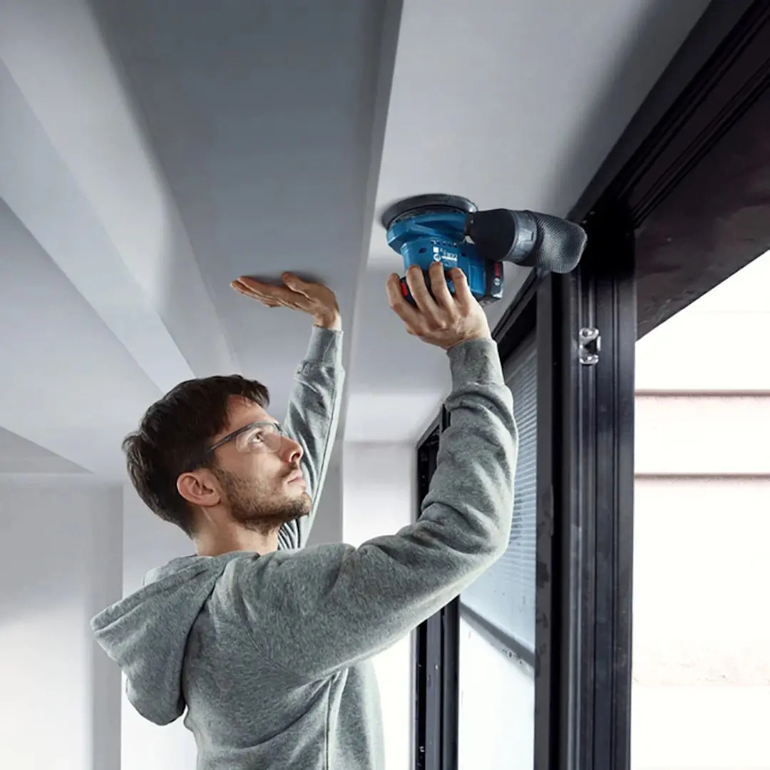 Masina de slefuit excentrica cu acumulator Bosch GEX 185-LI