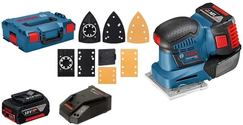 Masina de slefuit cu acumulator Bosch Professional GSS 18V-10