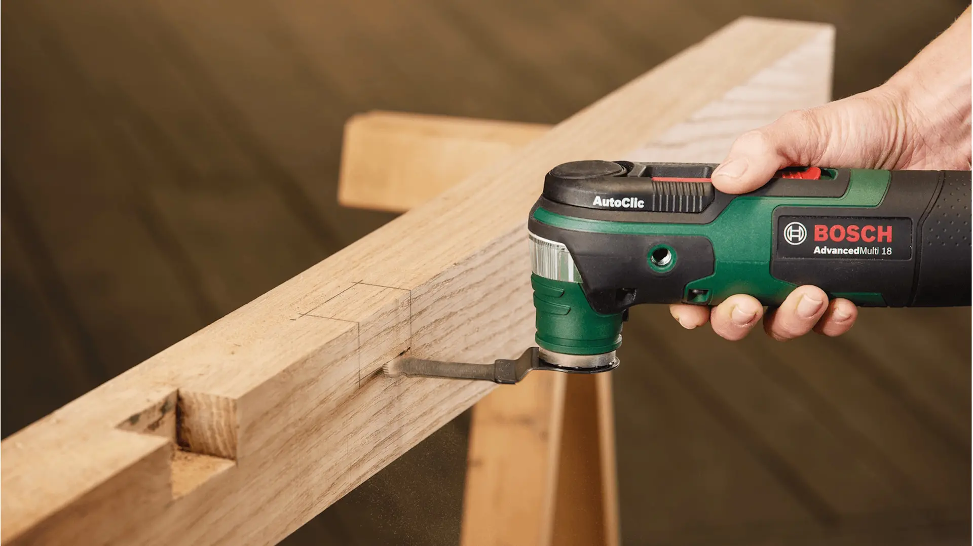 Instrument multifunctional cu acumulator Bosch AdvancedMulti 18 (603104001)