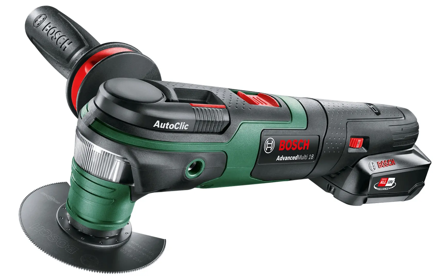 Instrument multifunctional cu acumulator Bosch AdvancedMulti 18 (603104001)