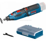 Instrument multifuncţional cu acumulator Bosch Professional GRO 12V-35 + 5CD + Mandrel Solo