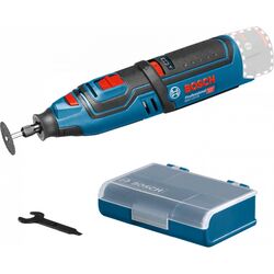 Instrument multifuncţional cu acumulator Bosch Professional GRO 12V-35 + 5CD + Mandrel Solo
